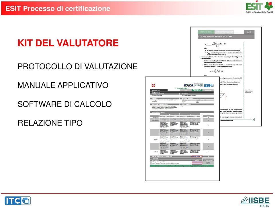 VALUTAZIONE MANUALE APPLICATIVO