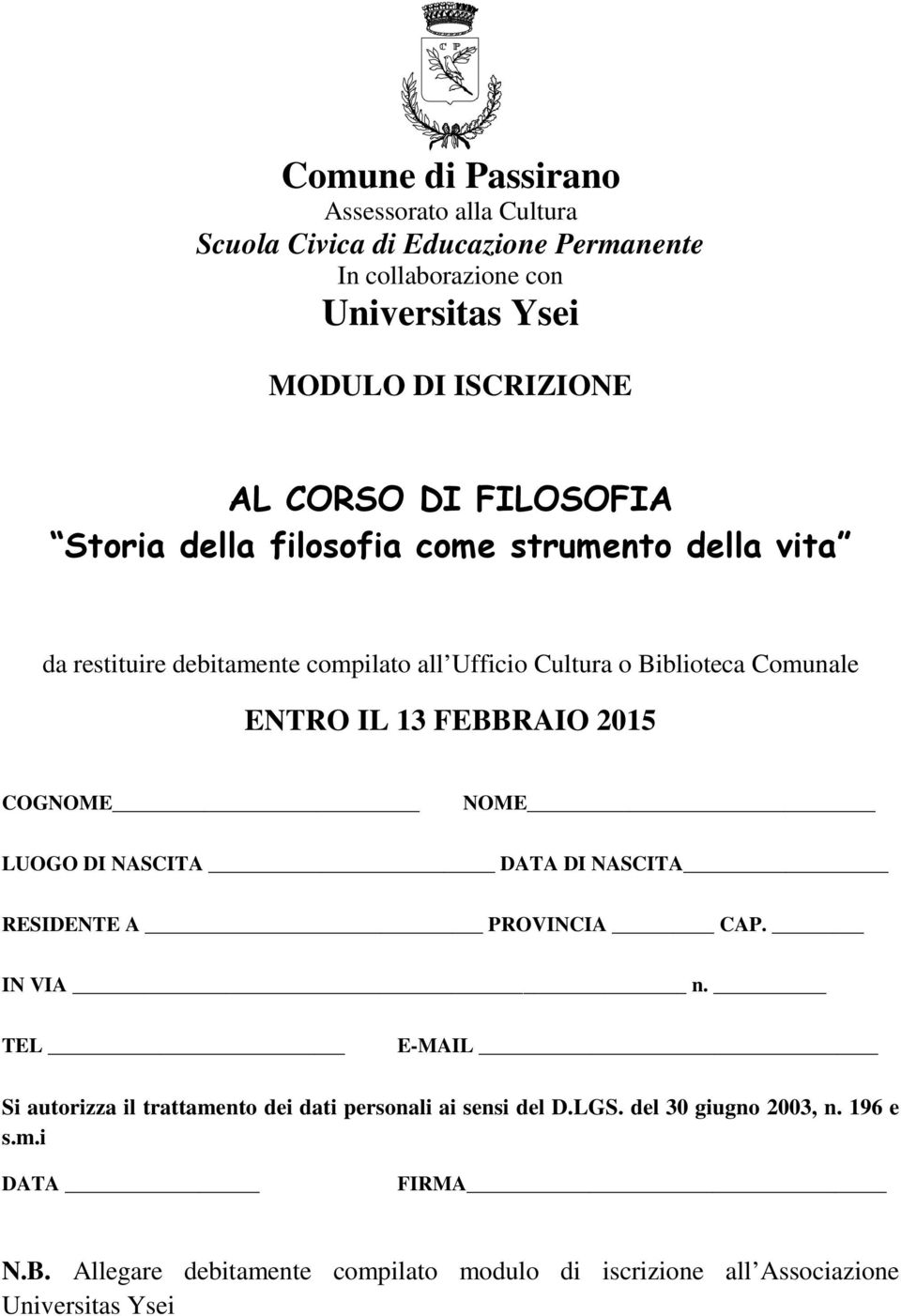 della filosofia