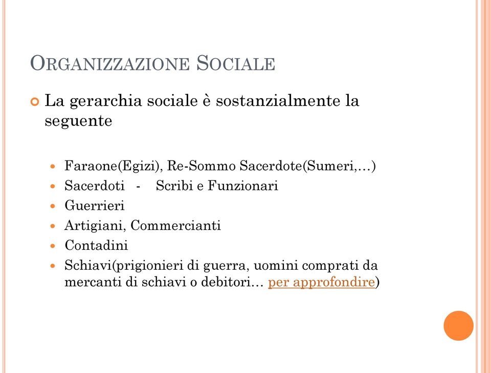 Funzionari Guerrieri Artigiani, Commercianti Contadini