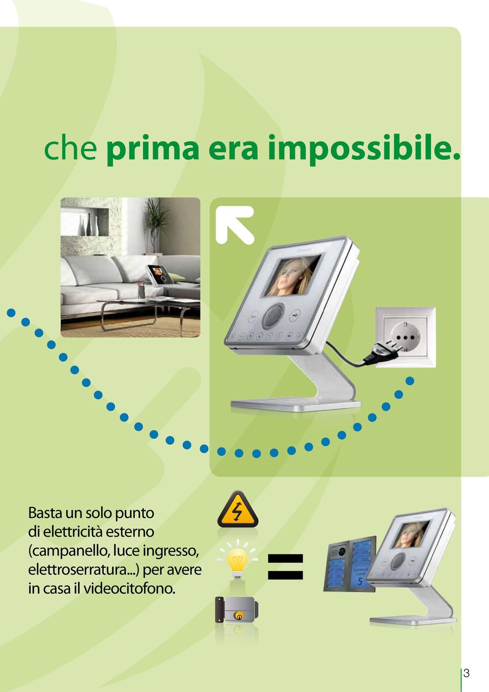 esterno (campanello, luce ingresso,