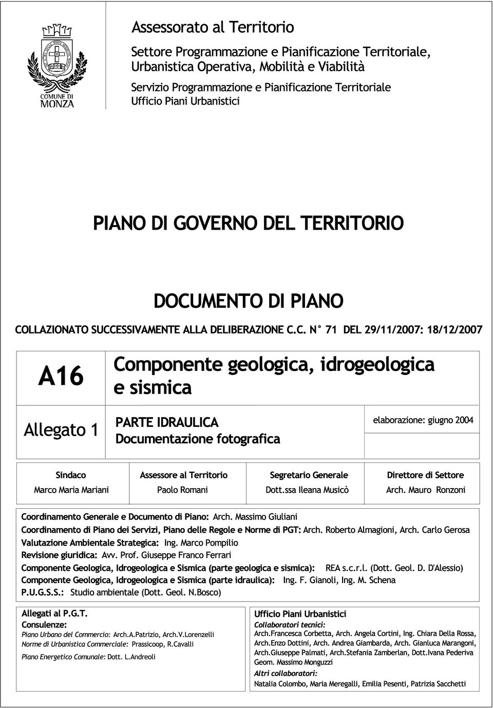 MENTO DI PIANO CO