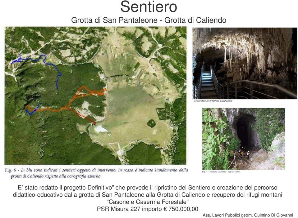 percorso didattico-educativo dalla grotta di San Pantaleone alla Grotta di