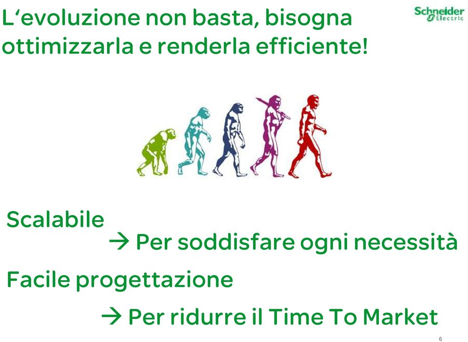 Scalabile Per soddisfare ogni necessità