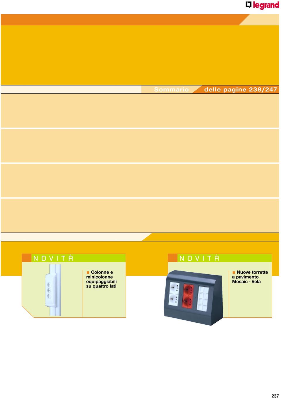 equipaggiabili su quattro lati