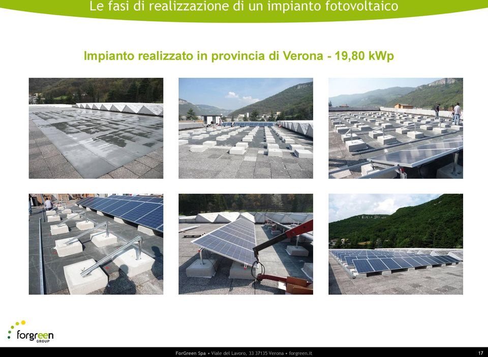 provincia di Verona - 19,80 kwp ForGreen