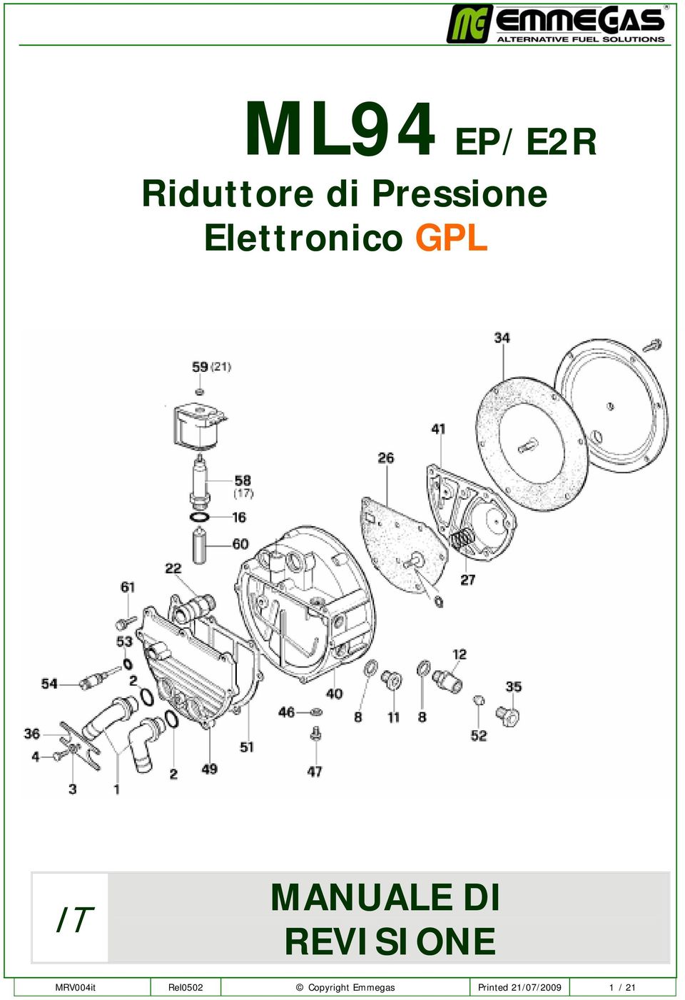 MANUALE DI REVISIONE MRV004it