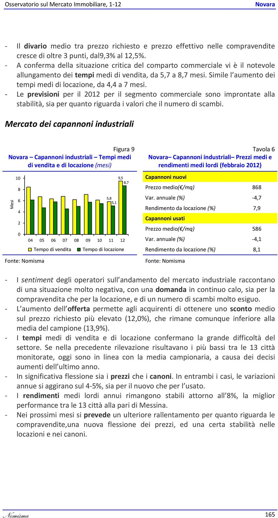 - Le previsioni per il 1 per il segmento commerciale sono improntate alla stabilità, sia per quanto riguarda i valori che il numero di scambi.