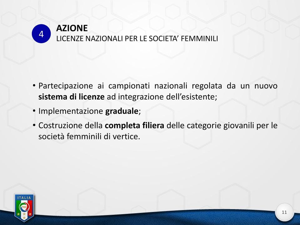 integrazione dell esistente; Implementazione graduale; Costruzione