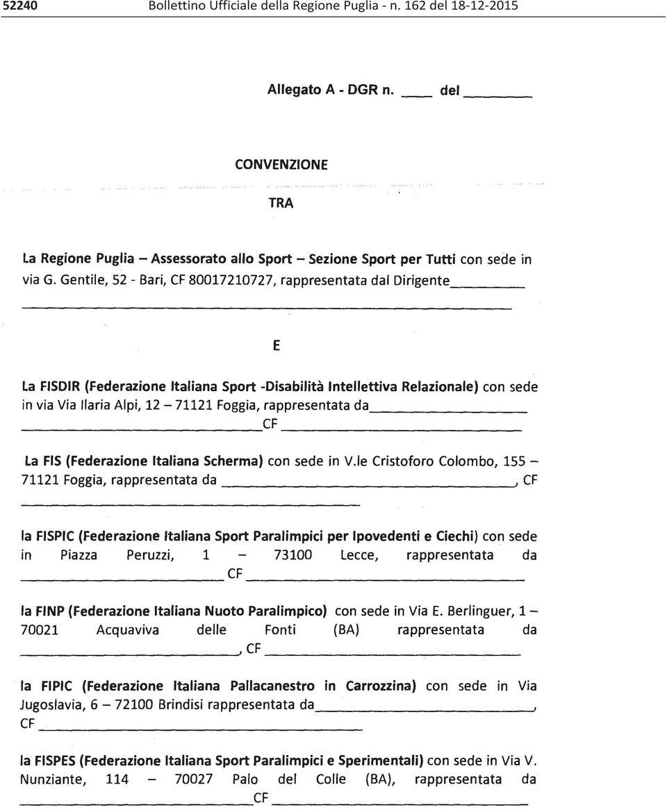 Regione Puglia n.