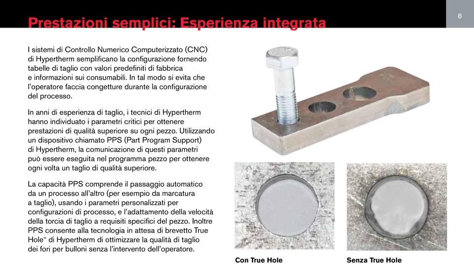 In anni di esperienza di taglio, i tecnici di Hypertherm hanno individuato i parametri critici per ottenere prestazioni di qualità superiore su ogni pezzo.