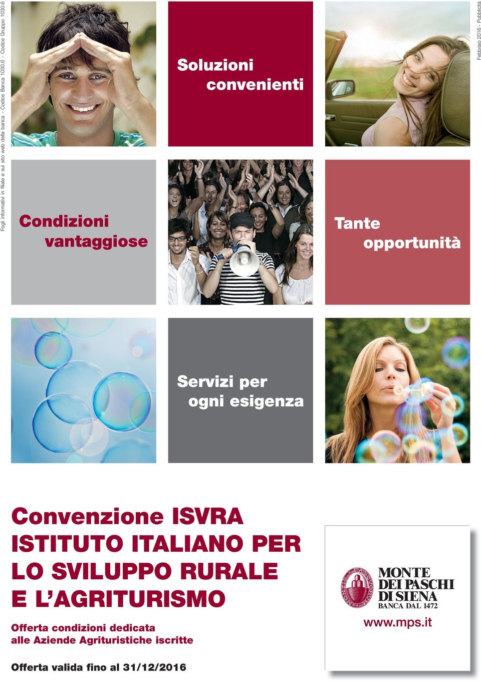 6 Convenzione ISVRA ISTITUTO ITALIANO PER LO SVILUPPO RURALE E L