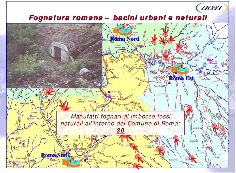 Manufatti fognari di imbocco fossi