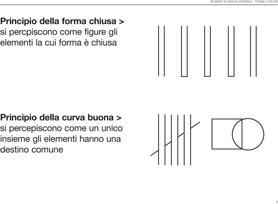 Principio della curva buona > si percepiscono