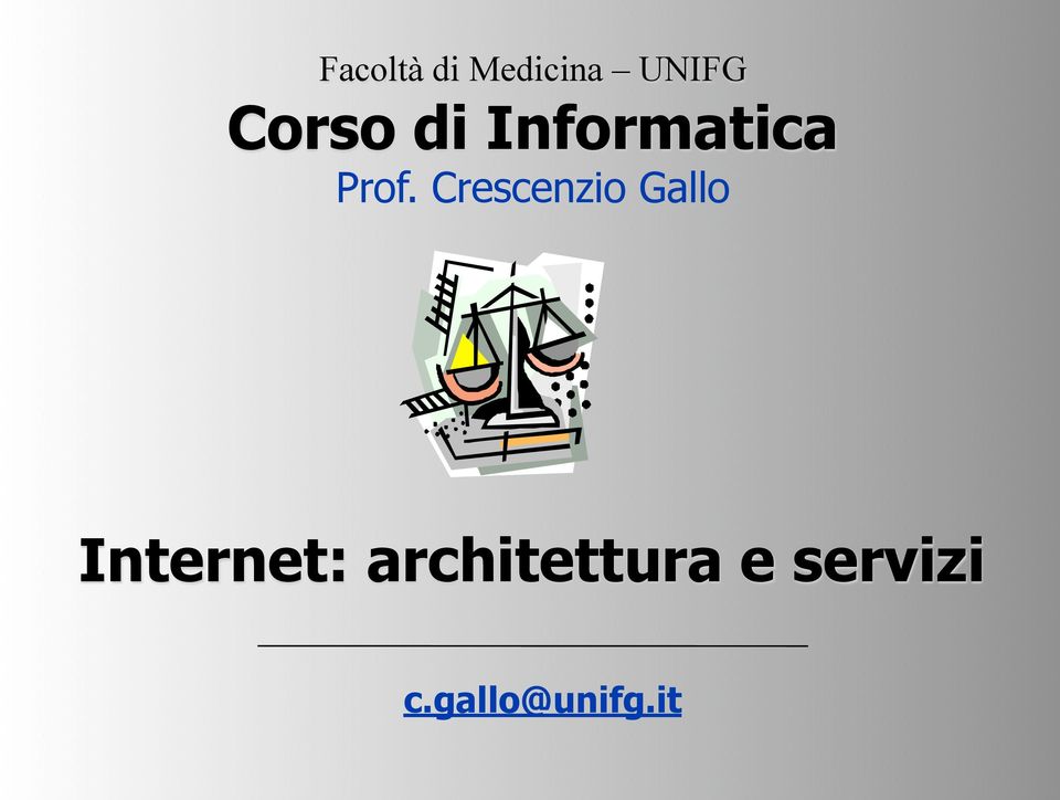 Crescenzio Gallo Internet: