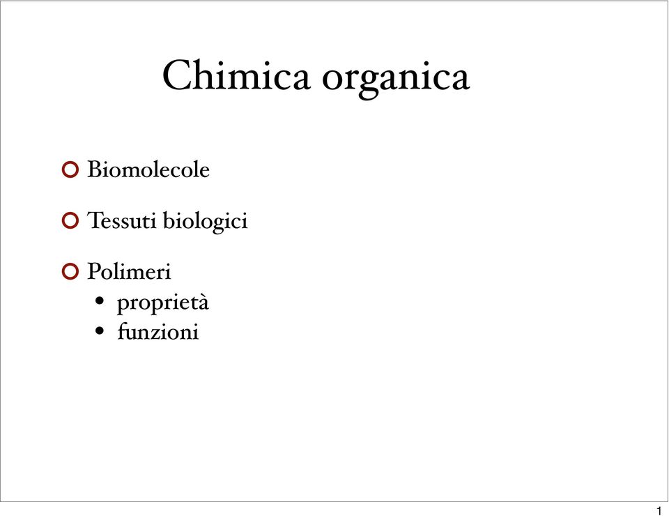 Tessuti biologici