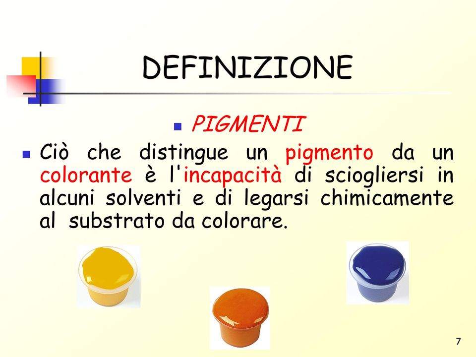 sciogliersi in alcuni solventi e di