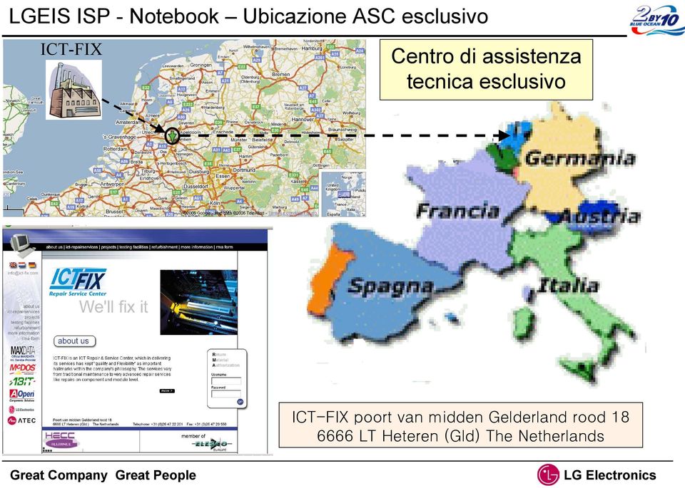 tecnica esclusivo ICT-FIX poort van midden