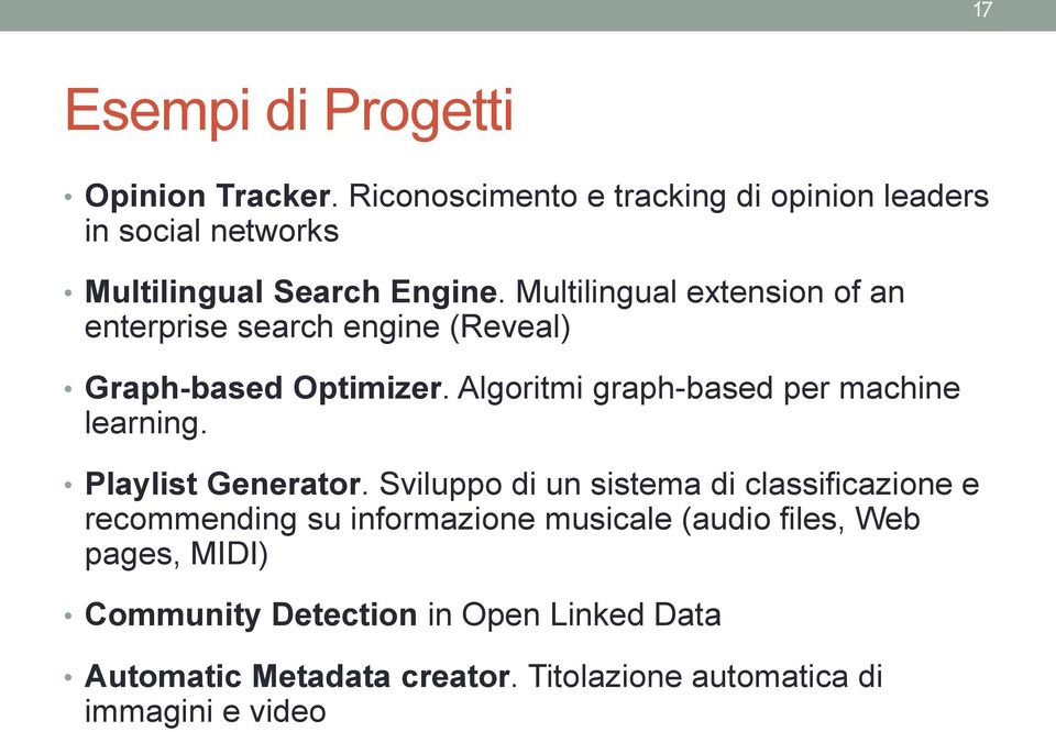 Multilingual extension of an enterprise search engine (Reveal) Graph-based Optimizer.