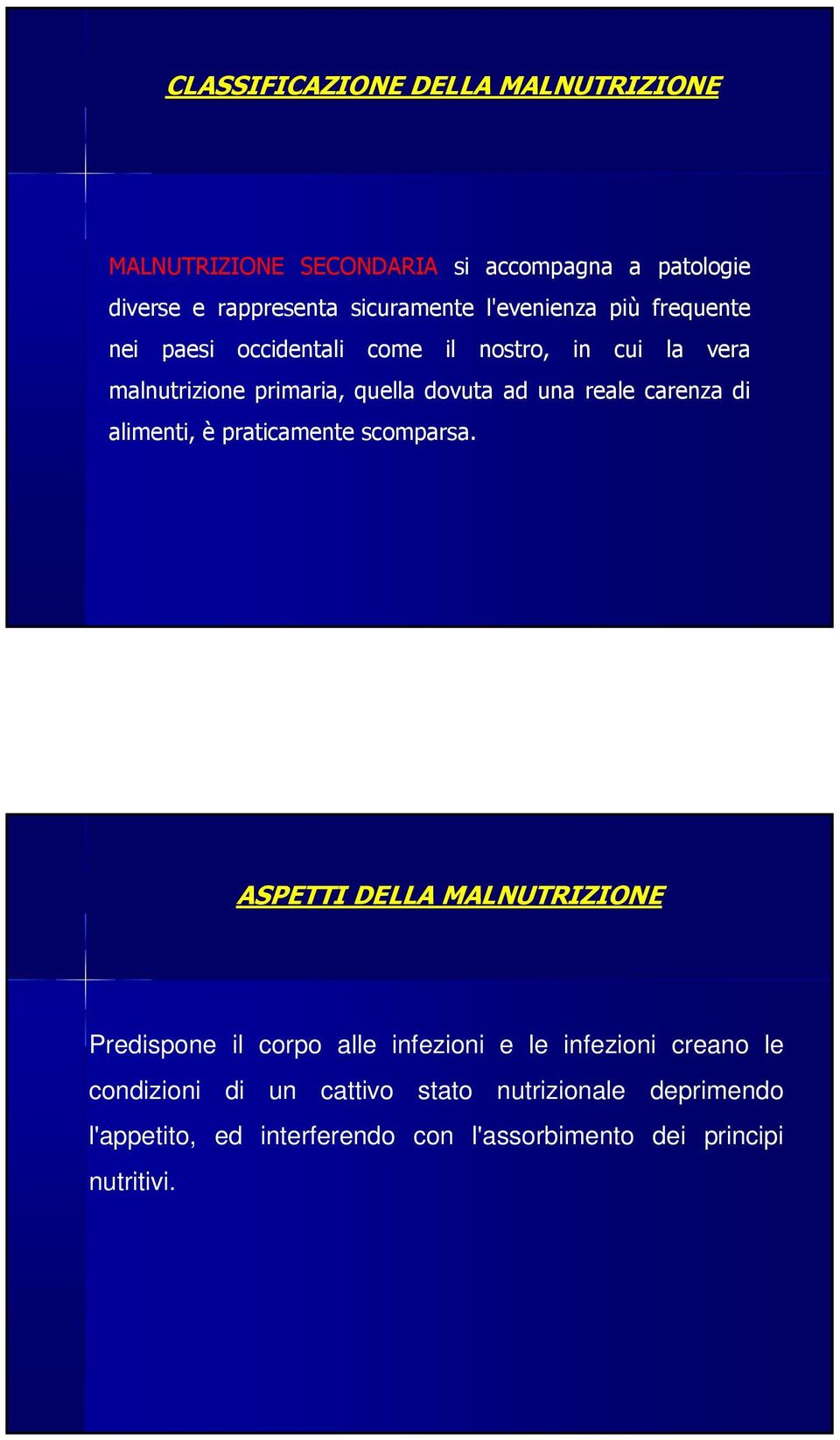 reale carenza di alimenti, è praticamente scomparsa.