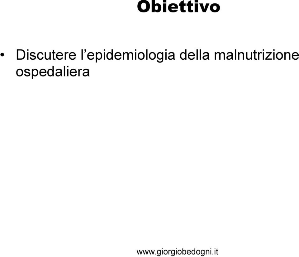 epidemiologia della