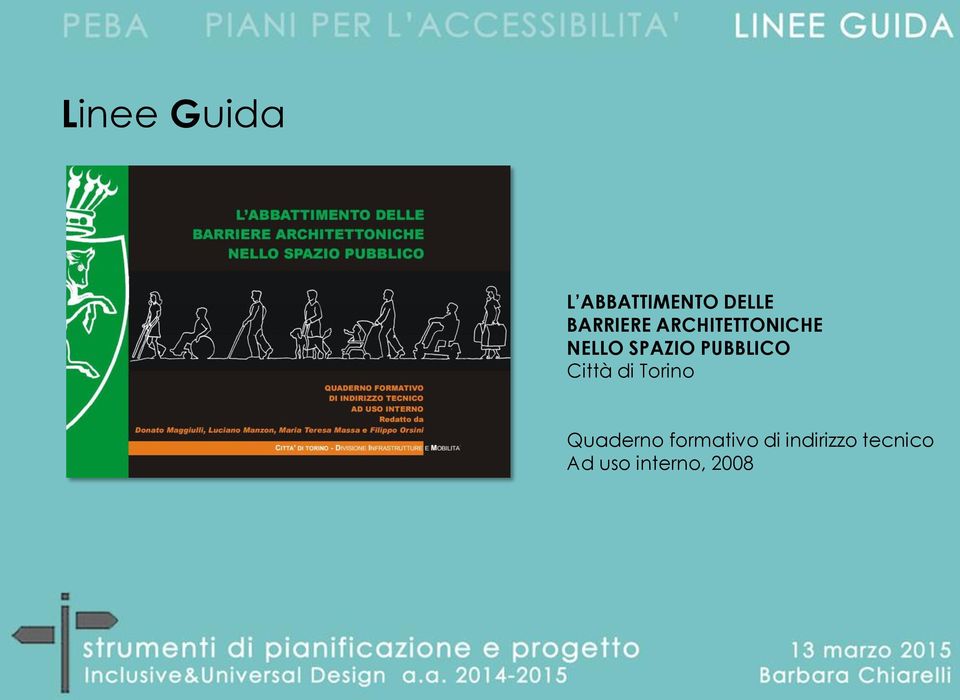 PUBBLICO Città di Torino Quaderno