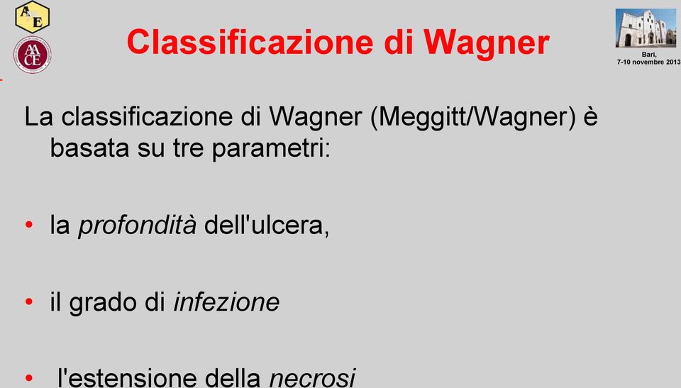 è basata su tre parametri: la profondità