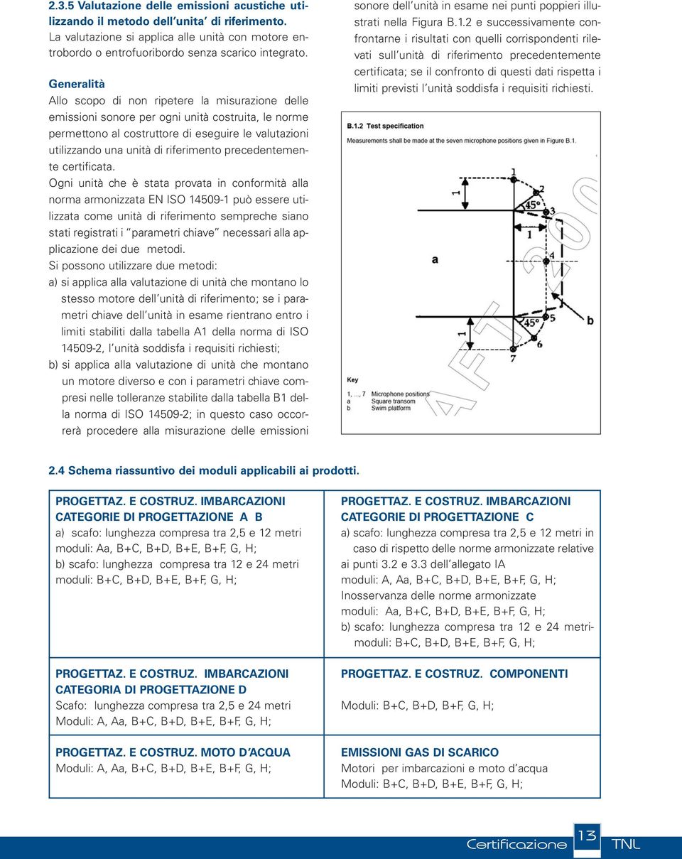 riferimento precedentemente certificata.