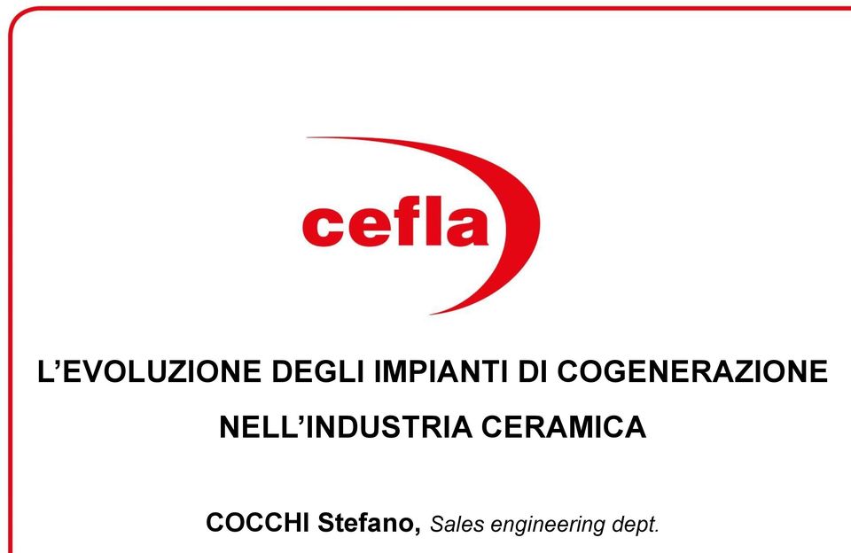 NELL INDUSTRIA CERAMICA