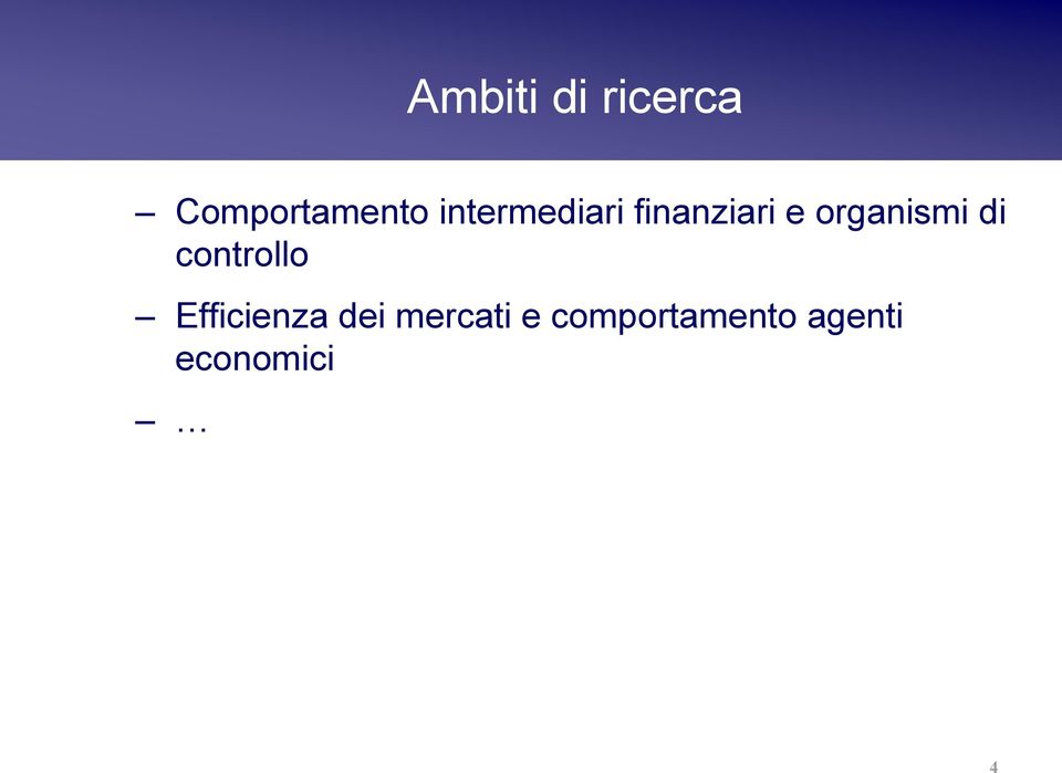 organismi di controllo Efficienza