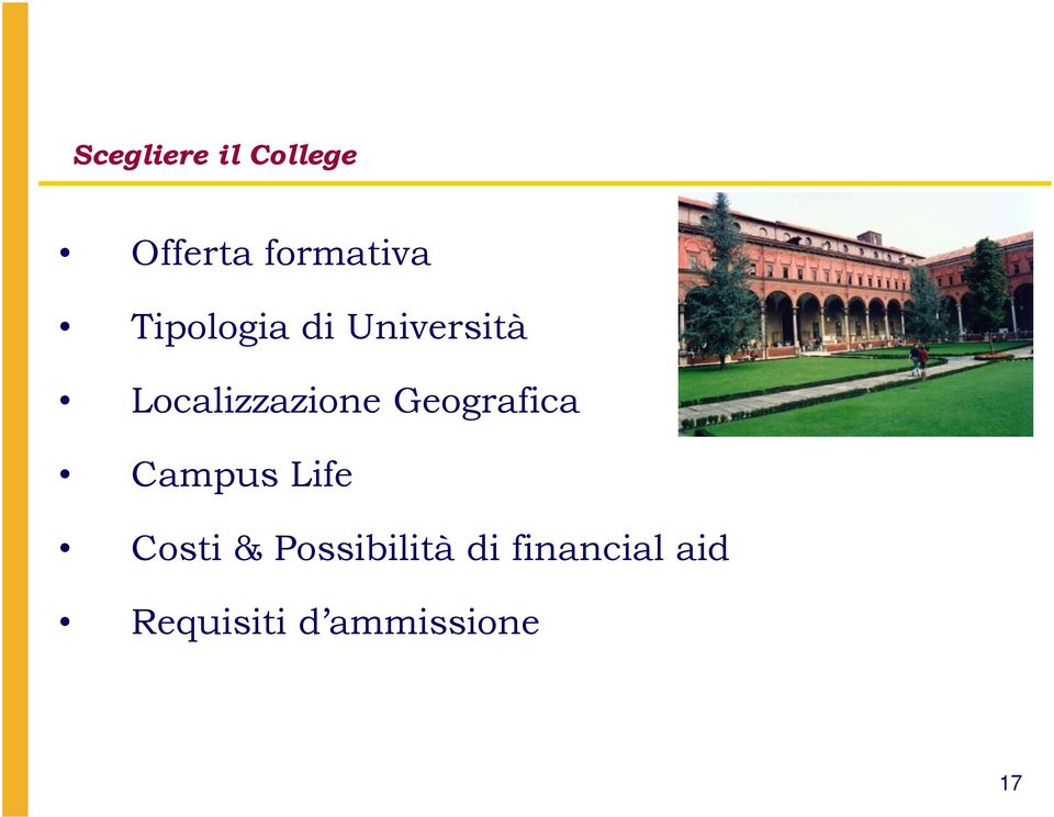 Geografica Campus Life Costi &