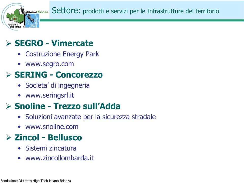 com SERING - Concorezzo Societa di ingegneria www.seringsrl.