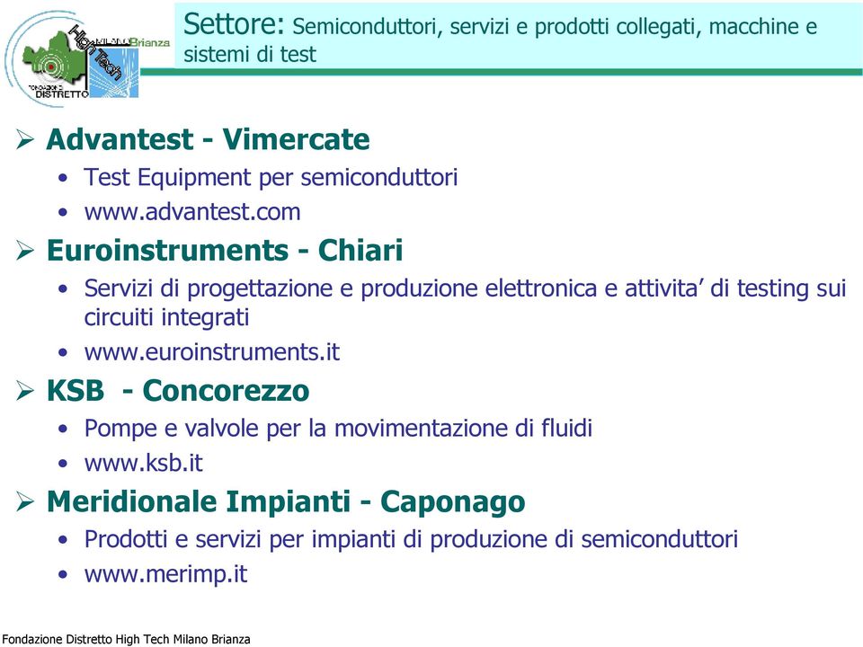 com Euroinstruments - Chiari Servizi di progettazione e produzione elettronica e attivita di testing sui circuiti