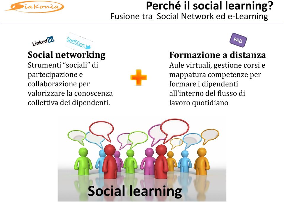 partecipazione e collaborazione per valorizzare la conoscenza collettiva dei dipendenti.