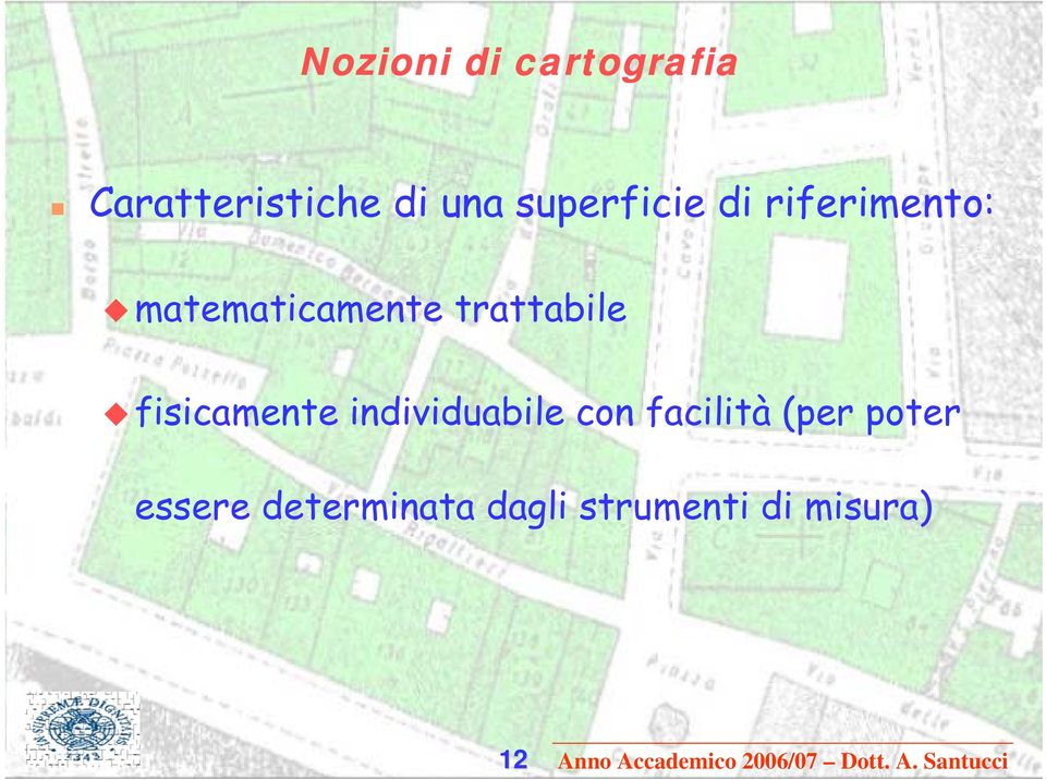 trattabile fisicamente individuabile con facilità