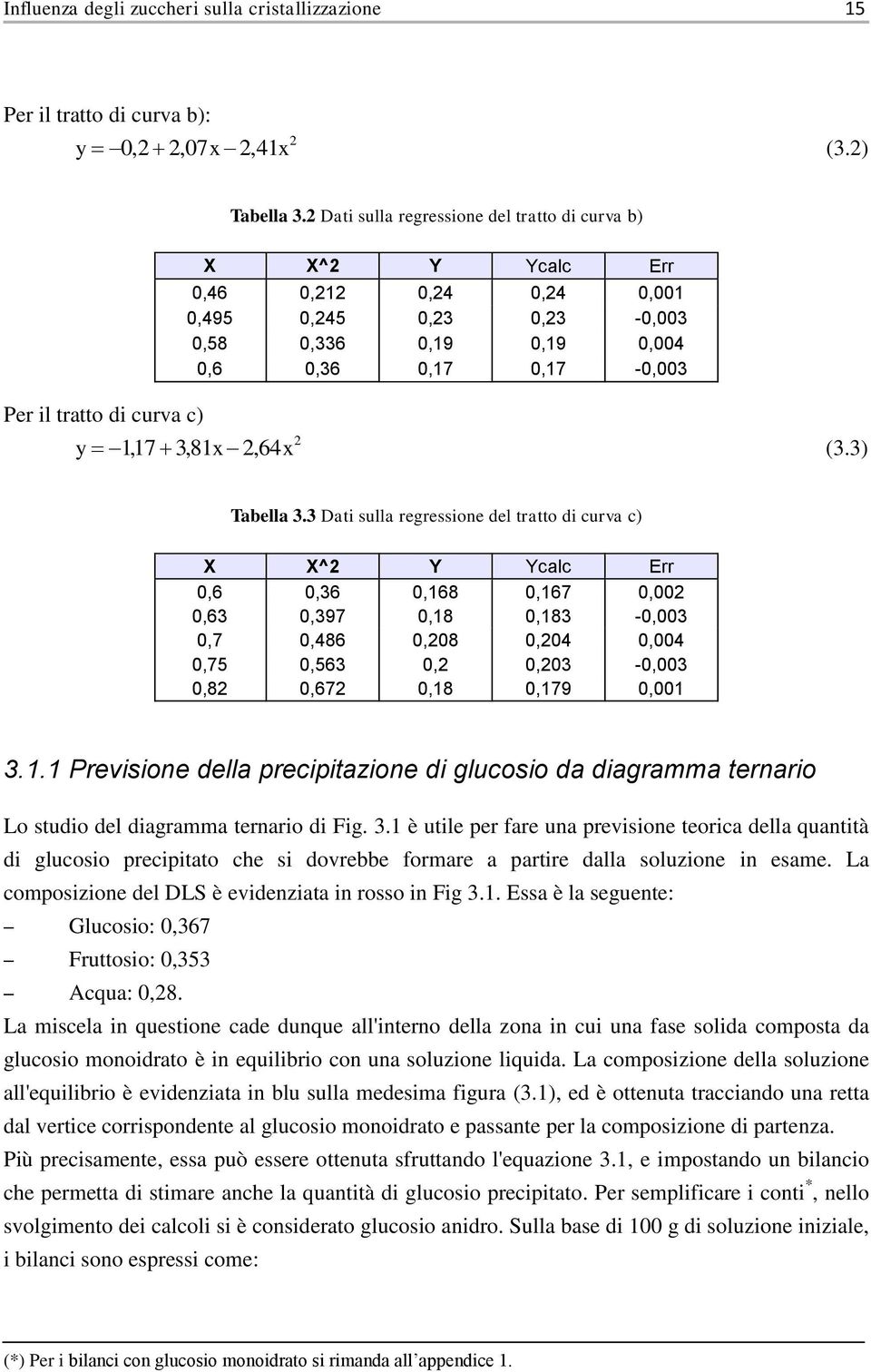 0,17-0,003 2 1,17 3,81x 2,64x (3.3) Tabella 3.