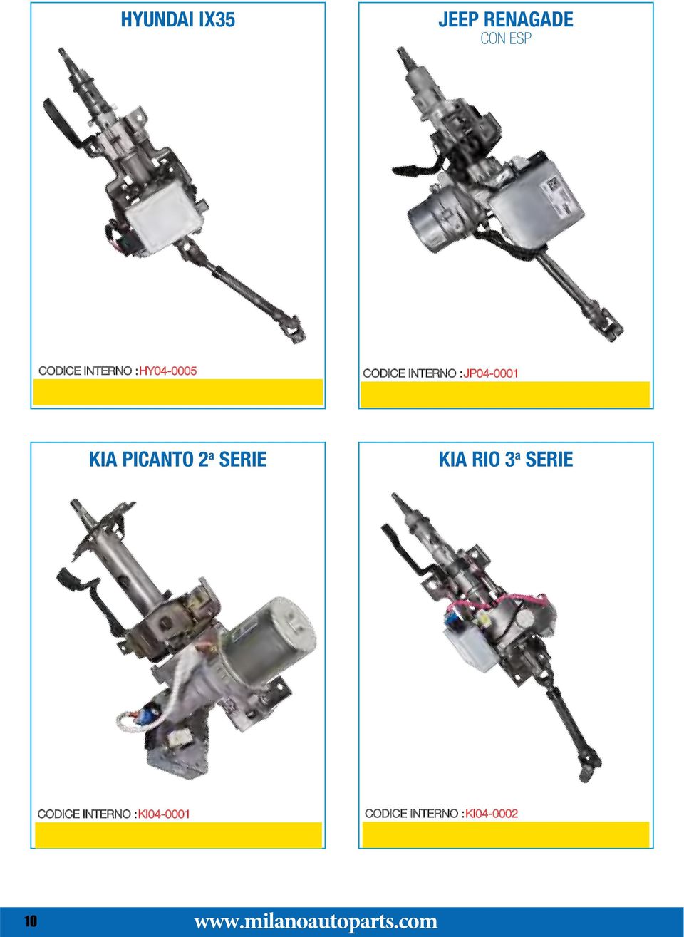 SERIE KIA RIO 3 a SERIE CODICE INTERNO : KI04-0001