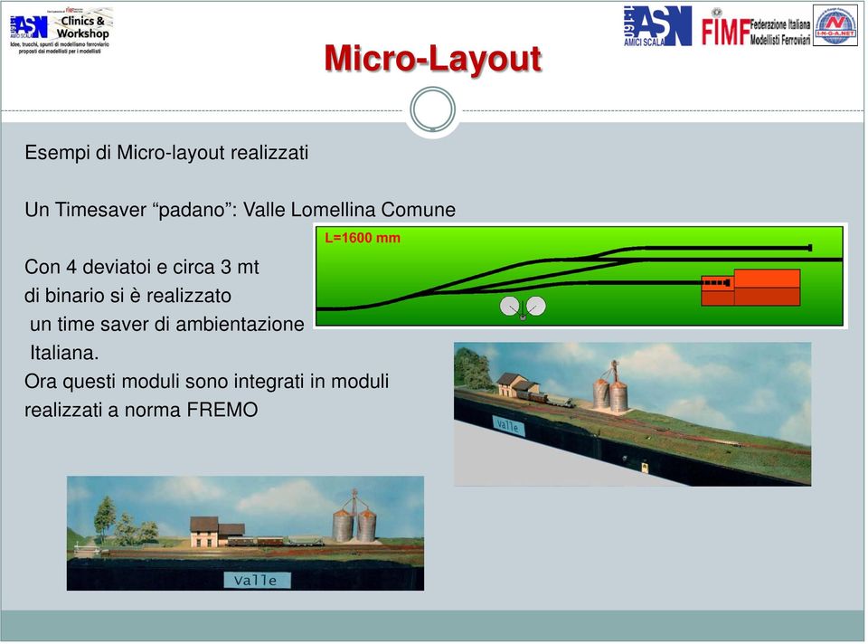 binario si è realizzato un time saver di ambientazione Italiana.