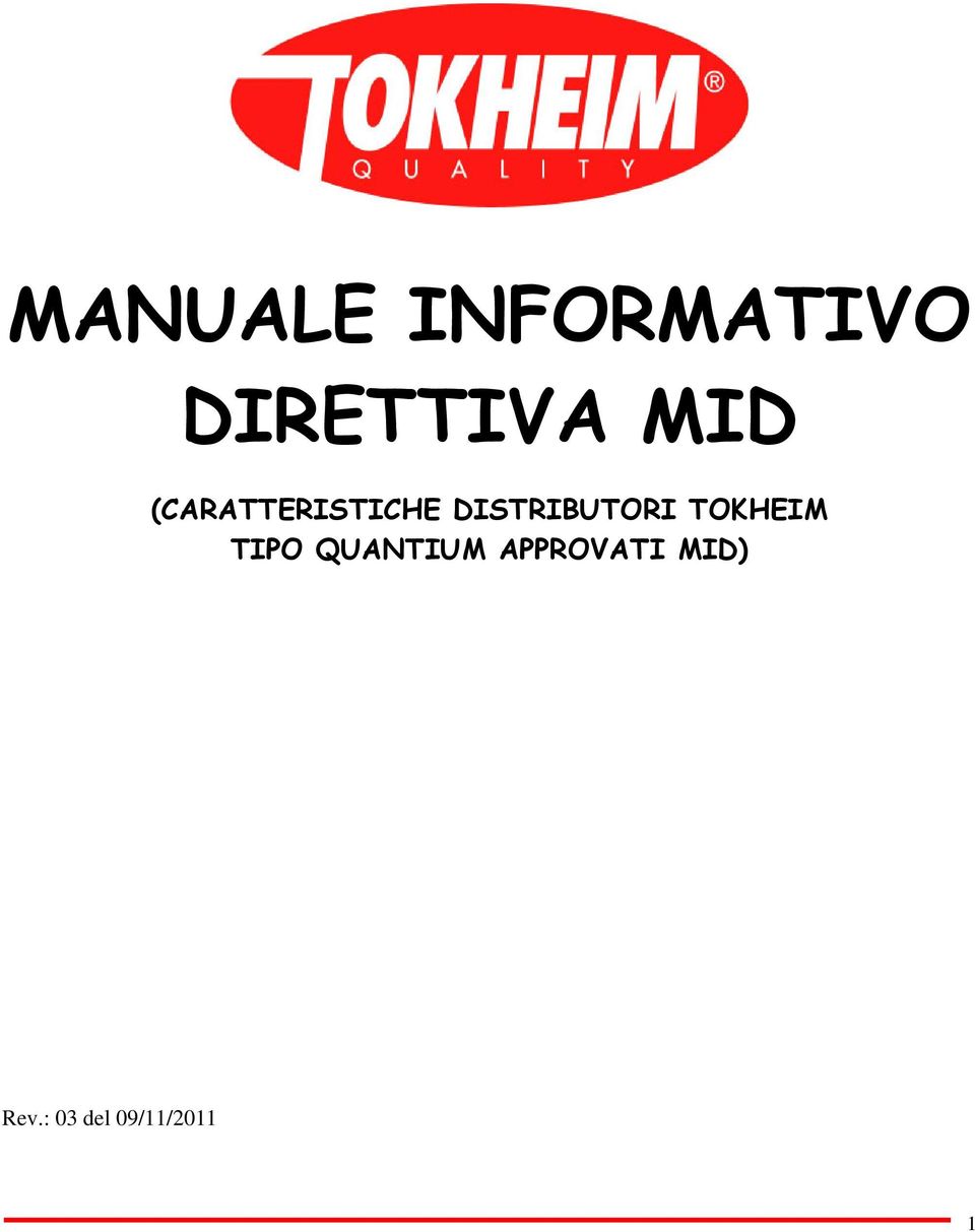 DISTRIBUTORI TOKHEIM TIPO