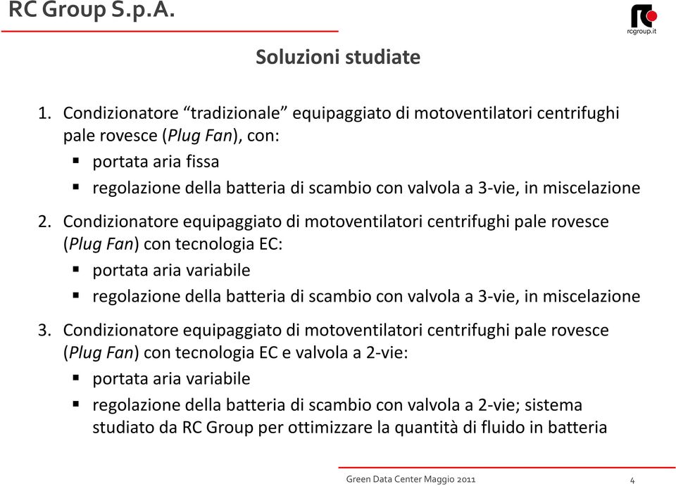 3-vie, in miscelazione 2.