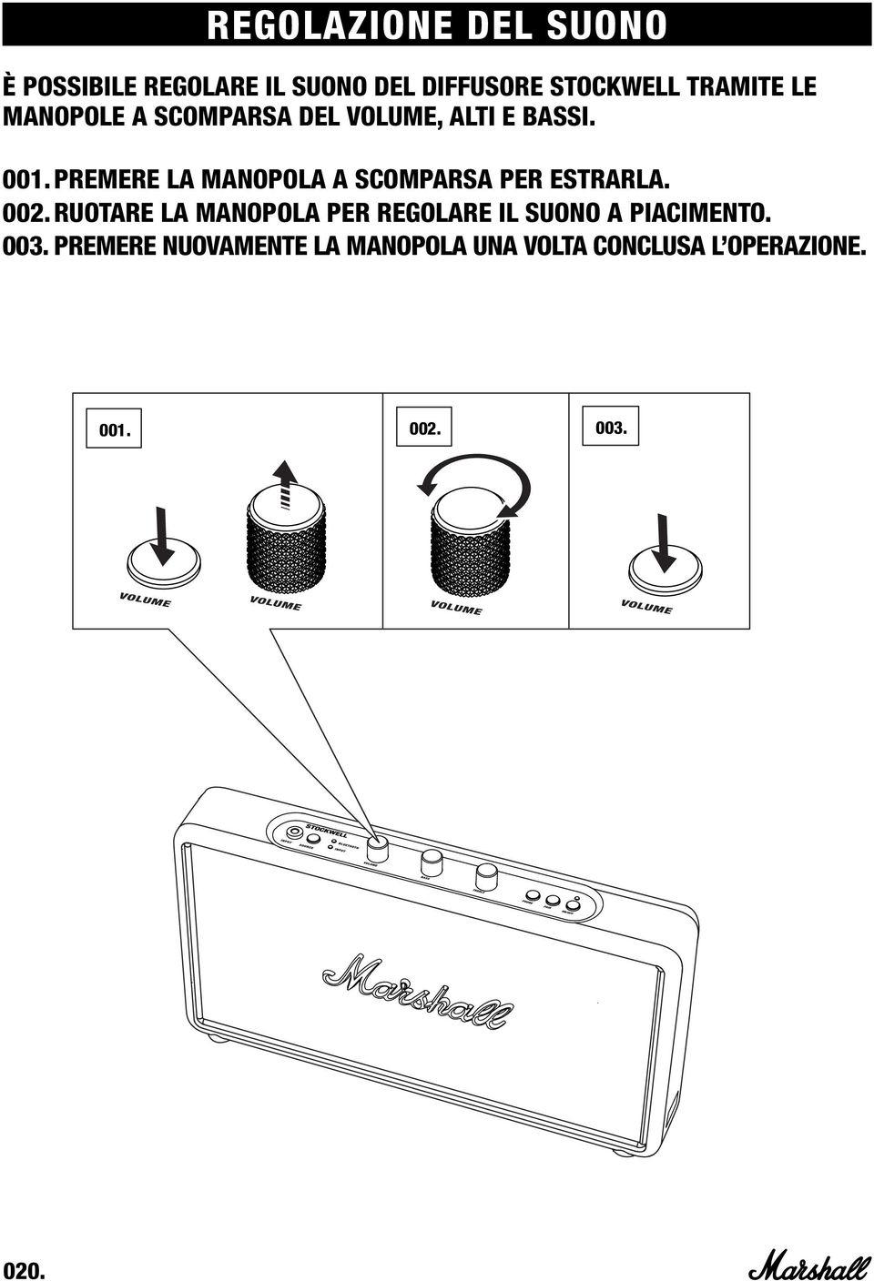 PREMERE LA MANOPOLA A SCOMPARSA PER ESTRARLA. 002.