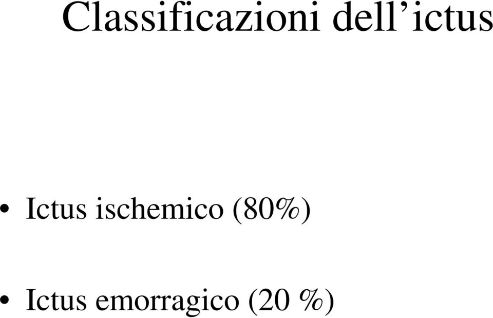 ischemico (80%)