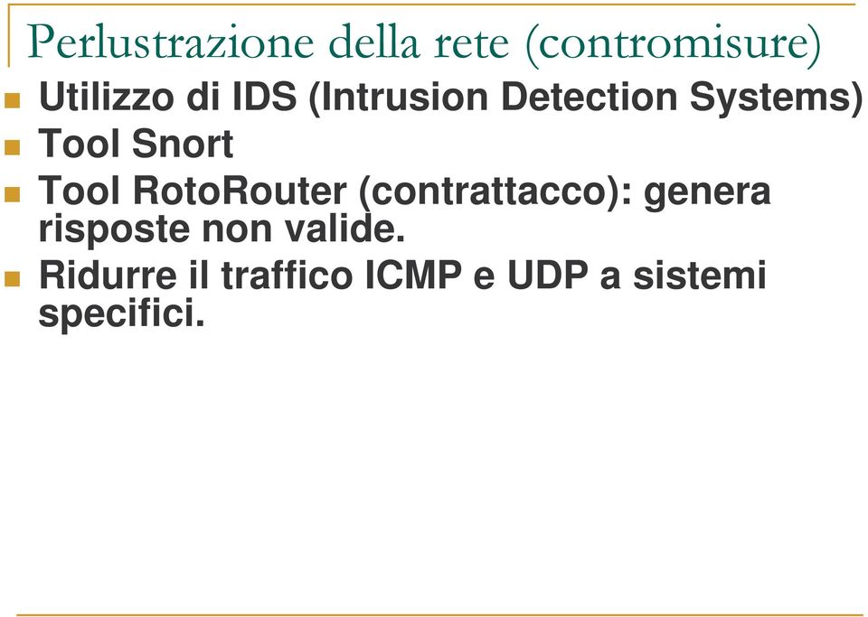 (contrattacco): genera risposte non valide.