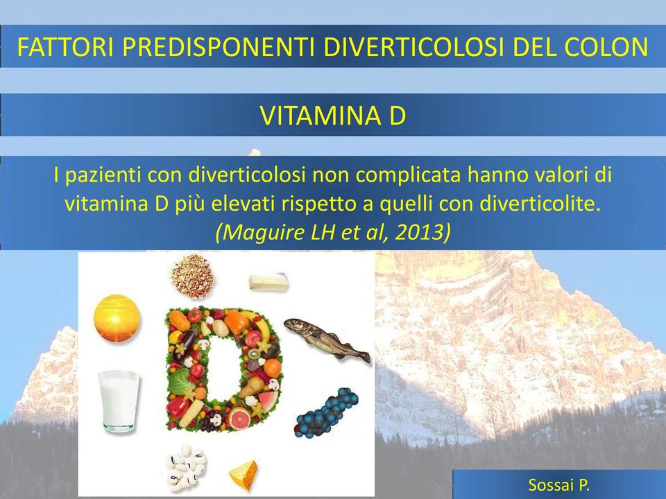 complicata hanno valori di vitamina D più elevati