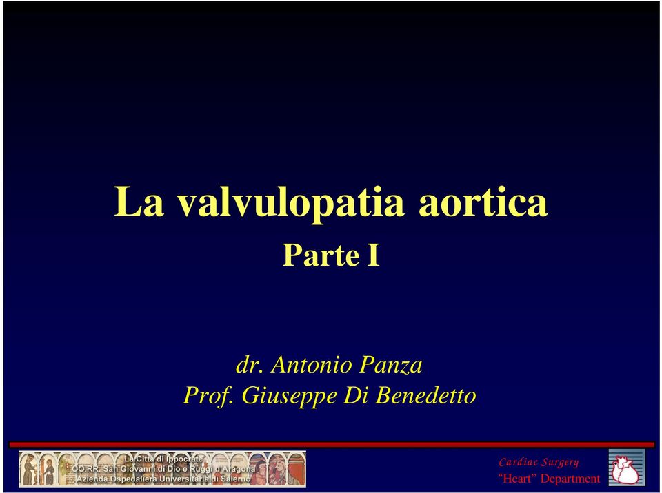 Antonio Panza Prof.