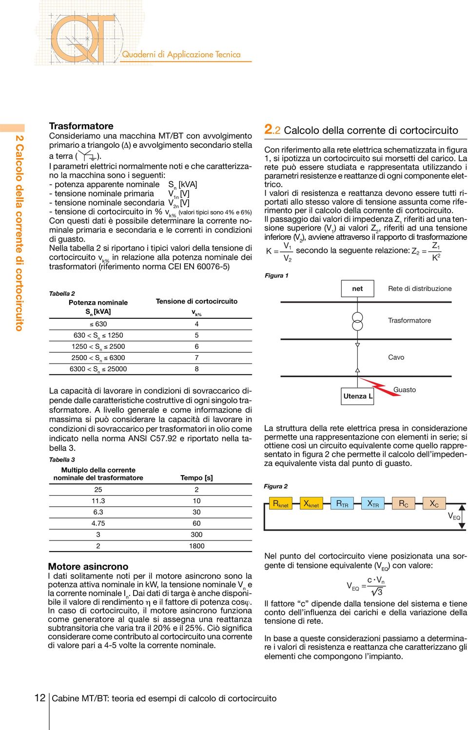 I parametri elettrici normalmente noti e che caratterizzano la macchina sono i seguenti: - potenza apparente nominale S n [kva] - tensione nominale primaria V 1n [V] - tensione nominale secondaria V