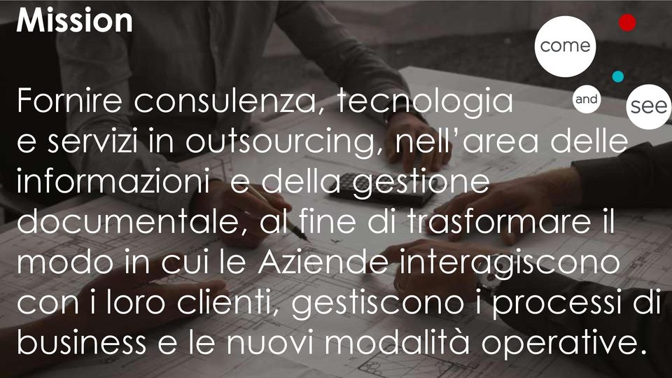 di trasformare il modo in cui le Aziende interagiscono con i loro