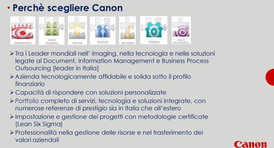 personalizzate Portfolio completo di servizi, tecnologia e soluzioni integrate, con numerose referenze di prestigio sia in Italia che all estero