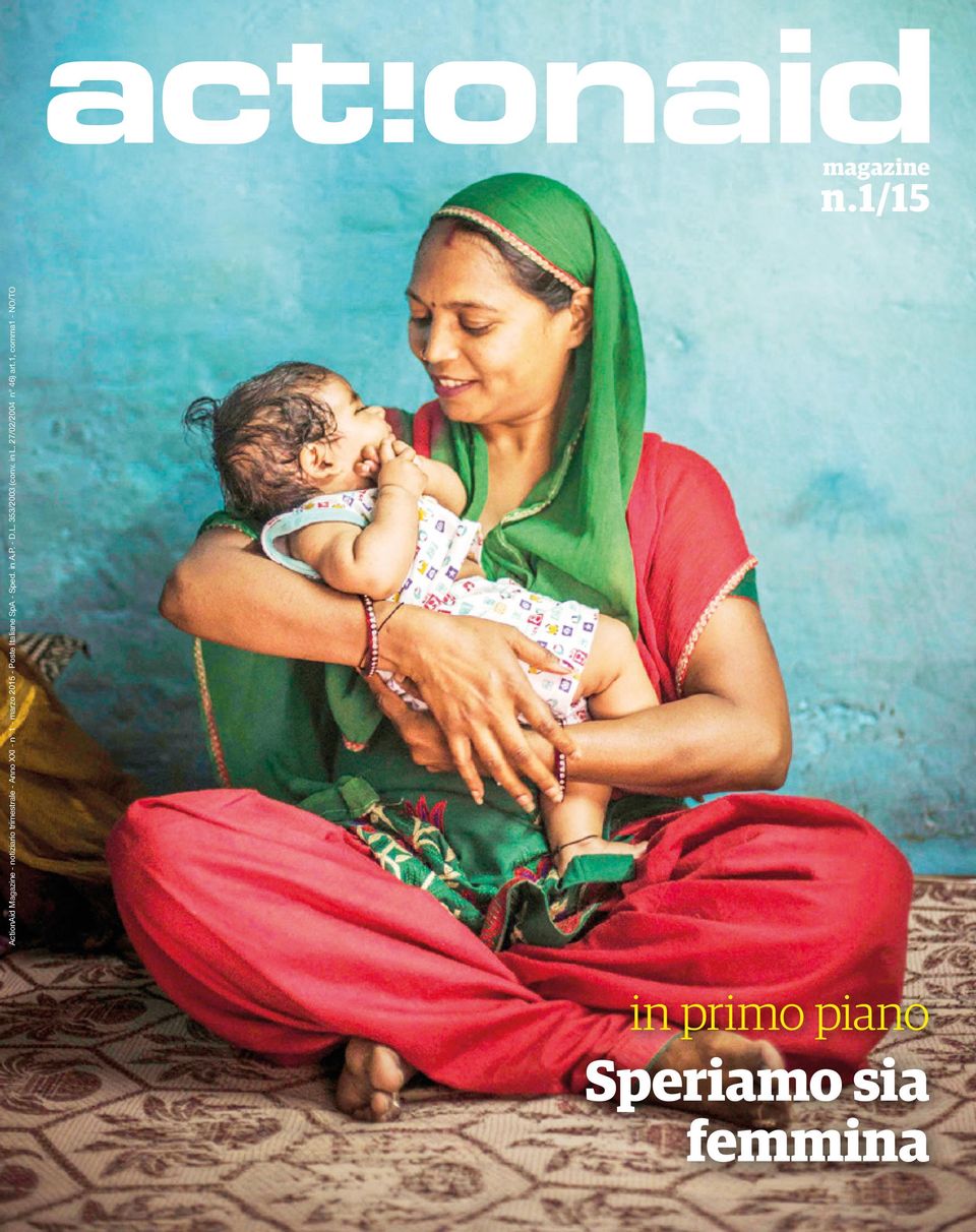 XXI - n 1 - marzo 2015 - Poste Italiane SpA - Sped. in A.