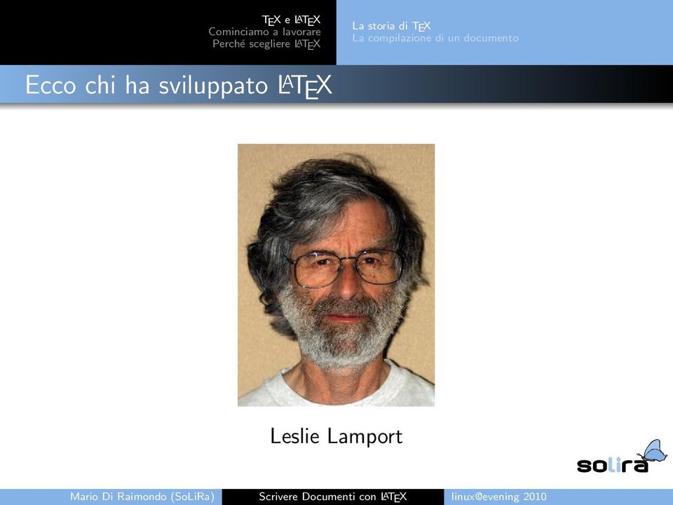 TEX La compilazione di un documento