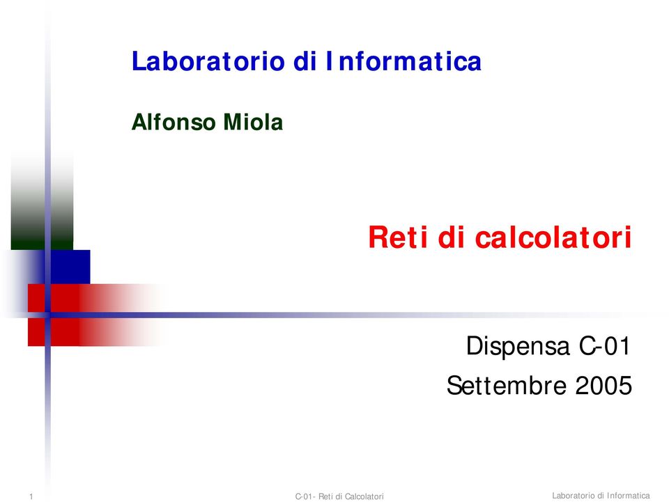 calcolatori